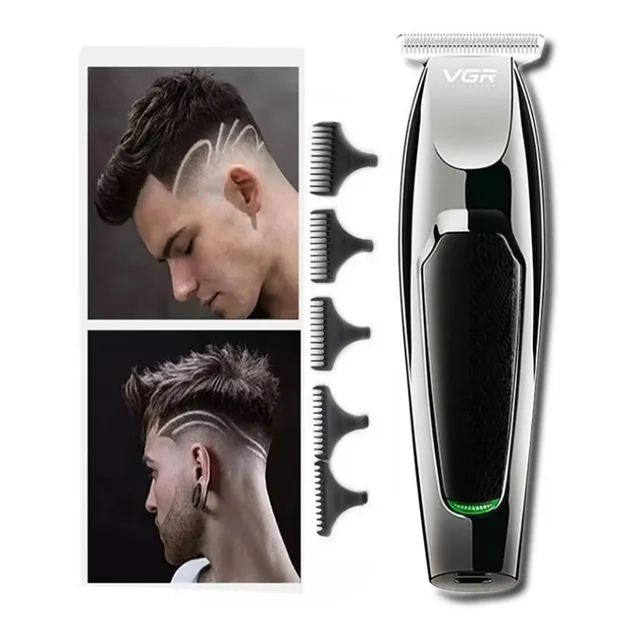 Máquina De Cortar Cabelo Recarregável De 7 Peças