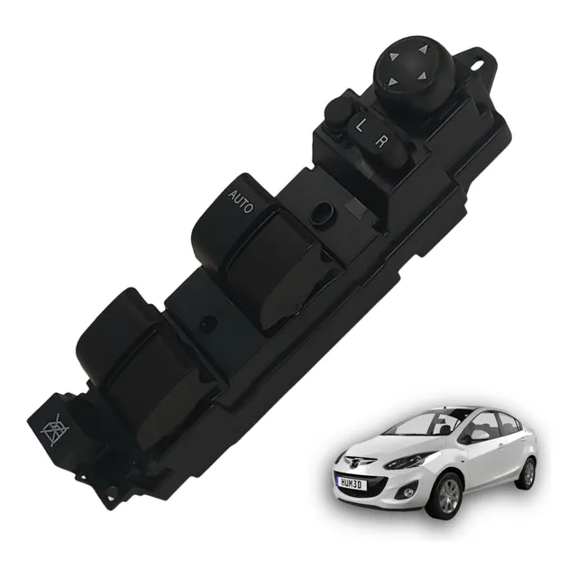Comando Elevavidrios Mazda 2 Primera Generación 2008-2015