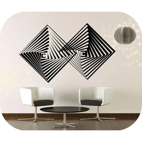 Vinilos Decorativos Estilo Abstracto Decoracion De Pared