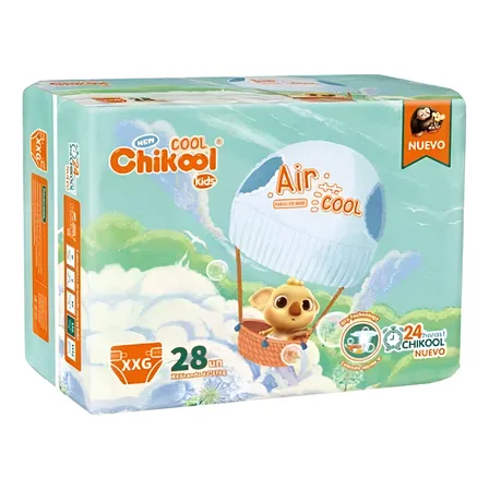 Pañales Chikool Super Cool Xxg 28 Un