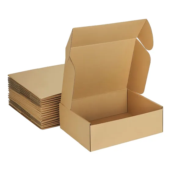Pack De 30 Cajas De Cartón Auto-armables 20 X 14 X 8 Cm - Super Resistentes - Cellbox