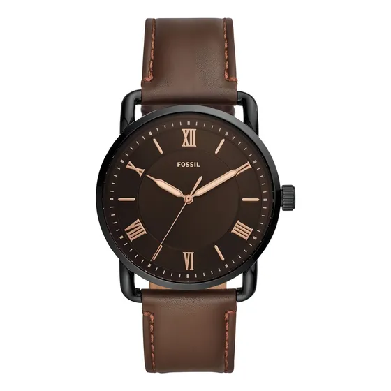 Reloj Hombre Fossil Copeland 42mm Color de la correa Marrón