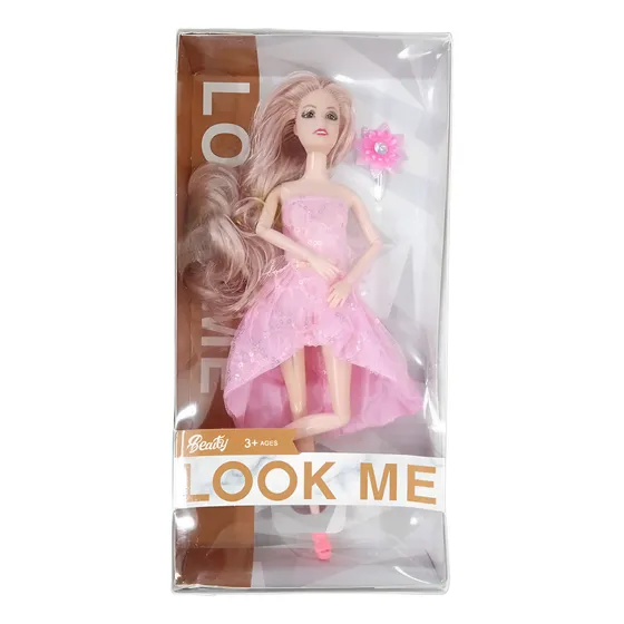 Muñecas Barbie Con Lindos Vestidos Look Me