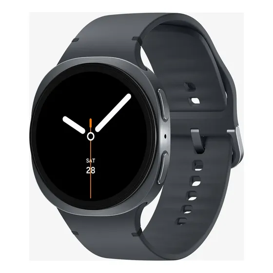 Reloj Inteligente Samsung Galaxy Watch8 44mm Gris Oscuro Negro Malla Milanesa