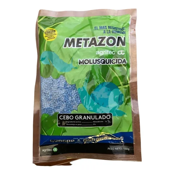 Veneno Caracoles Babosas Molusquicida Granulado 150 Gramos