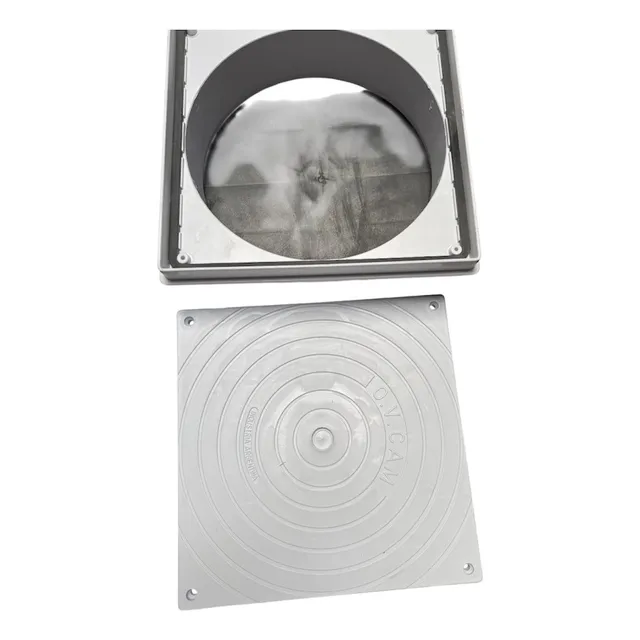 Tapa + Marcos + O-ring 110 Mm Pvc O.v. Cam Cloaca