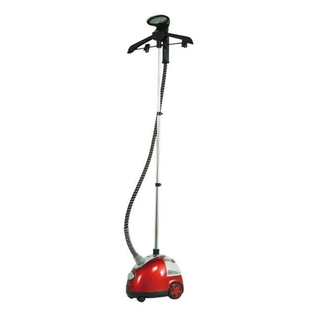 Vaporizador De Ropa Plancha Vertical A Vapor Sokany Color Rojo