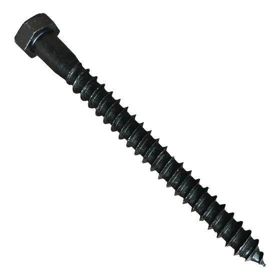 Tirafondo Hexagonal Negro 3/8x3 100-und Full