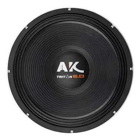 Falante Woofer Triton Ak 6.0 3000rms 15 Pol 4 Ohms Cse Racha Branco