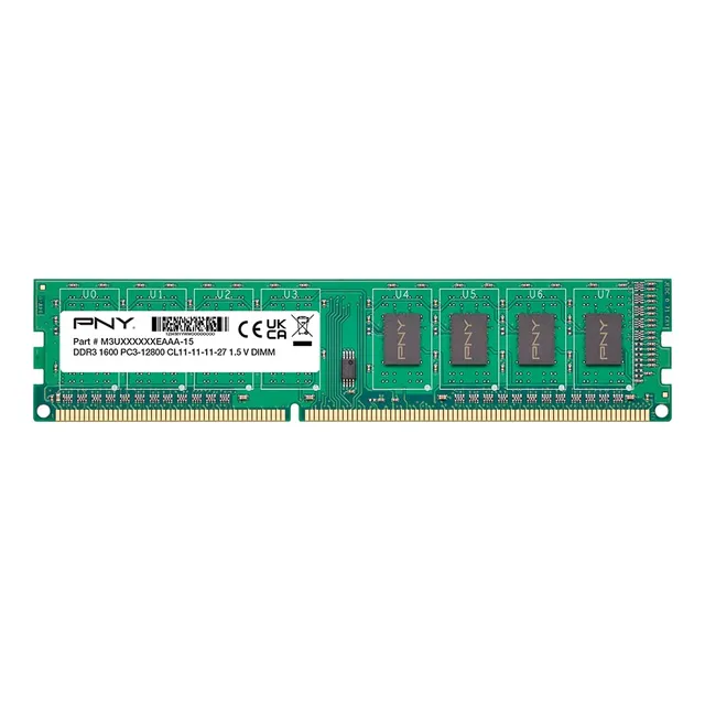 Pc De Sobremesa Pny Ram 8gb Ddr3 1600 Mhz Cl11