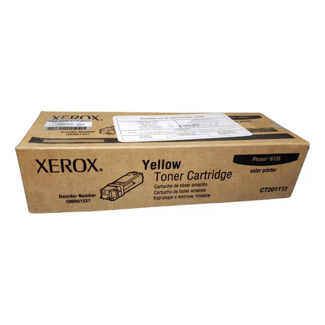 Toner Xerox 6125 Original Nuevo Cian Amarillo