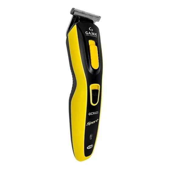 Cortador de cabelo GA.MA Italy GCX 623 Sport amarelo 220V