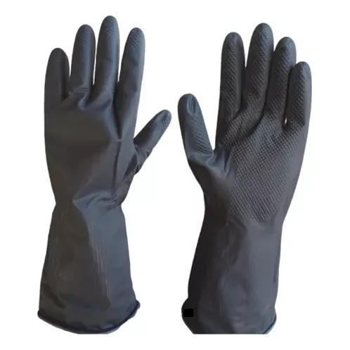 Guantes De Latex Para Trabajo Domestico  Y Uso De Quimicos