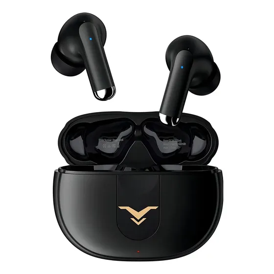 Fone De Ouvido Sem Fio Stage Hero6 TWS Bluetooth 5.2 Cancelamento De Ruído Ativo 35h IPX5 Para Academia, Corrida e Jogos - Stagesound