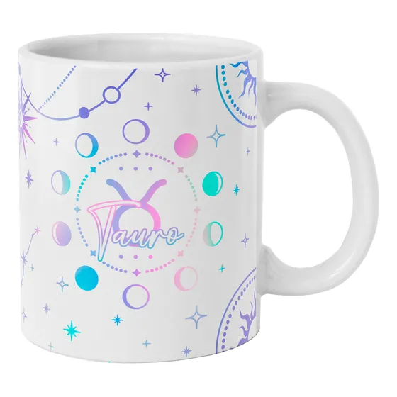 Tazas Diseño Uso Rudo Para Mujer Signo Zodiaco Tauro