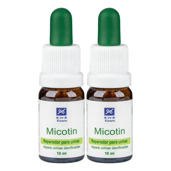 Kit Remédio Para Micose 2 Unidades Micotin 10ml Conta Gotas