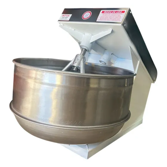 Amasadora 20 Kg De 5 A 15 De Harina Motor 3/4 Hp
