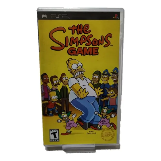 The Simpsons Game - Psp - Cib