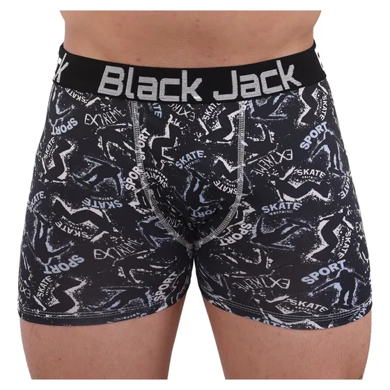 Kit 10 Cuecas Masculinas Box Boxer Microfibra Black Jack