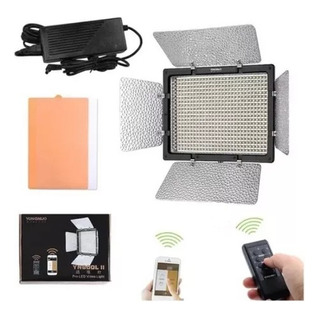 Iluminador Led Yongnuo Yn 600l Ii+ + 2 Bateria+ Fonte Iluminador Led Yongnuo Yn 600l Ii+ + 2 Bateria+ Fonte