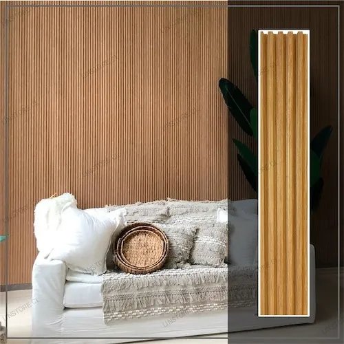 Revestimiento Ranurado Wall Panel Pvc Wpc