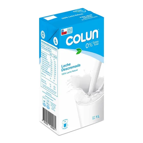Leche Descremada Colun 1 L