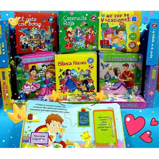 5 Libros Rompecabezas E Ilustrados Para Niños