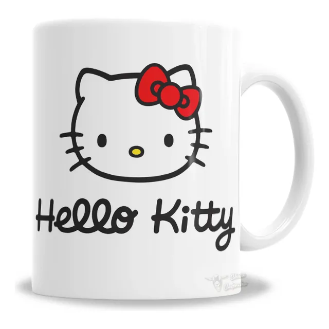 Taza De Cerámica Hello Kitty Varios Modelos Elegir - En Caja