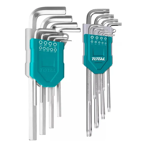 Juego De Llaves Hexagonales+ Torx X 18 Pz Total Tht106kt0181