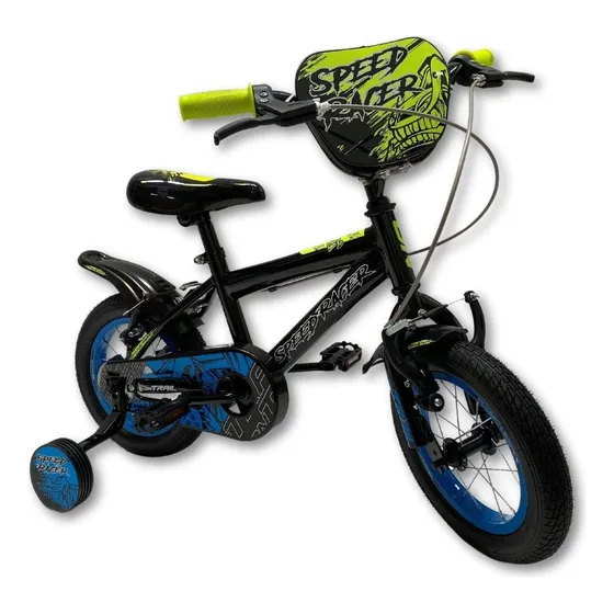 Bicicleta Niño 5 A 7 Años Rin16 Auxiliar Ontrail Speed Racer