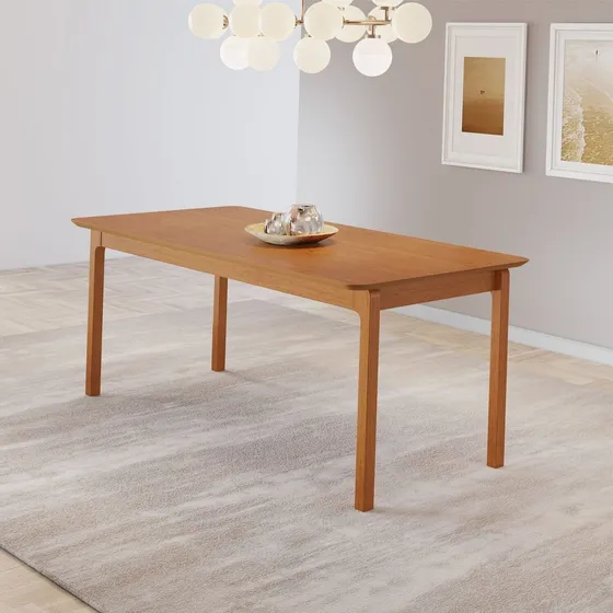 Mesa De Jantar Cativa 1,80cm X 0,90cm Retangular 6 Wt