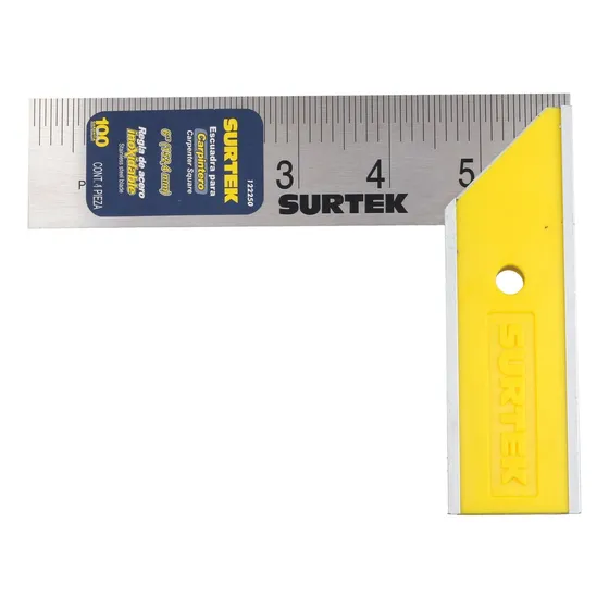 Escuadra Para Carpintero 6 Pulgadas Surtek 122250