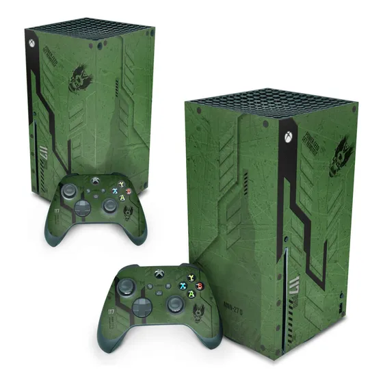 Skin Para Xbox Series X Adesivo Vertical - Modelo 107