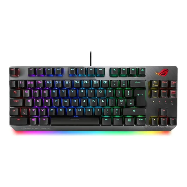 Teclado Mecanico Gamer Asus X802 Strix Scope Rgb Dimm