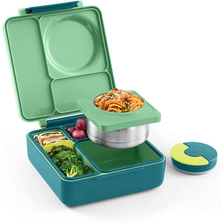 Omie 3 Compartment Lunch Box + Food Jar Omie 3 Compartment Lunch Box + Food Jar