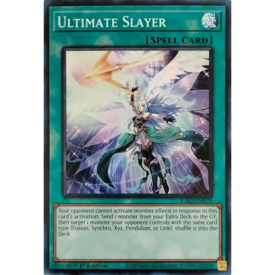 Yugioh! Ultimate Slayer Ra02-en070 1st Edi Sr