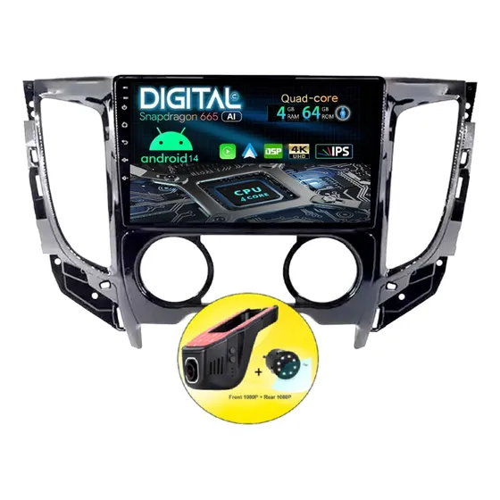 Radio Pantalla Android Mitsubishi L200/ Triton