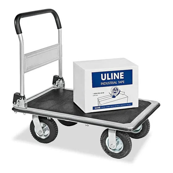 Carrito Manual Con Llantas Neumáticas Grandes - 58x89cm