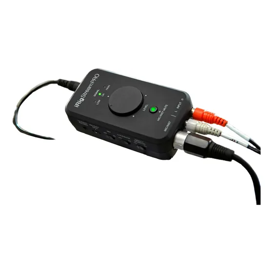 Irig Stream Pro, Interfaz De Audio 