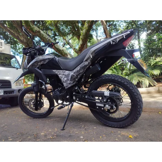 Mrx-150, Negro Nebula Y Camuflada Gris