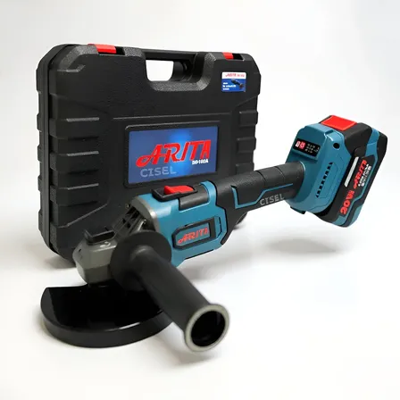 Esmerilhadeira 2 Baterias 20v 4.1/2 Arita Dd-100a Bivolt Azul Bivolt 50 Hz/60 Hz