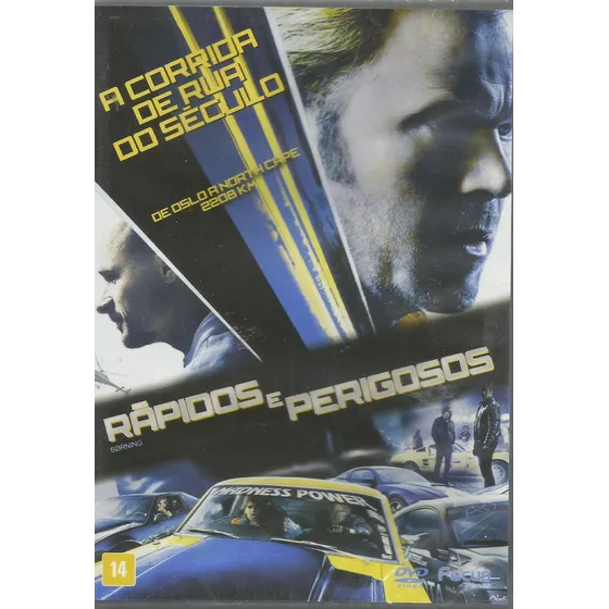 Dvd - Rápidos E Perigosos - A Corrida De Rua Do Século- Lacr