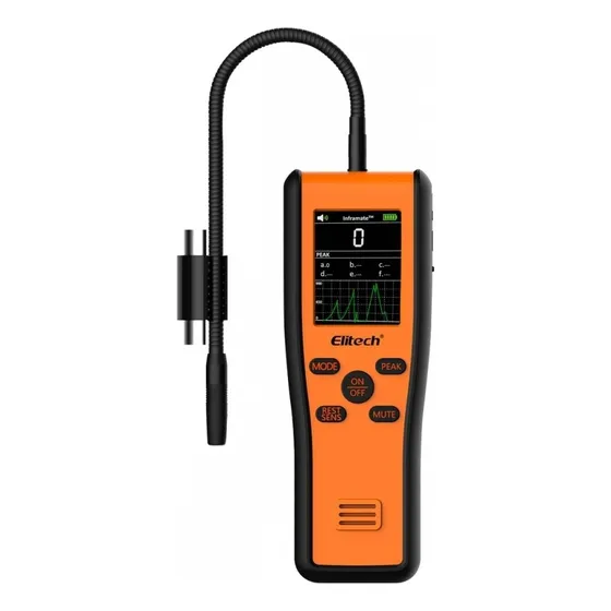 Detector De Fuga De Gás Com Sensor De Infra/diodo - Elitech