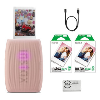Fujifilm Instax Mini Link 3 Impresora Rosa Y Película Fujifilm Instax Mini Link 3 Impresora Rosa Y Película