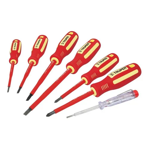 Juego De 6 Desarmadores Dielectricos Truper 14196