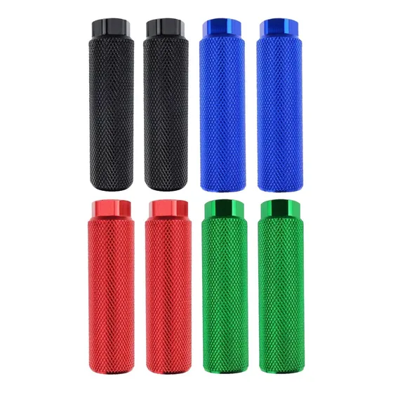 Zelerdo 4 Pares Pegusas De Bicicleta De Aleación De Aluminio