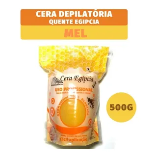 Cera Quente DepilatĂłria Egipcia Depilação Mel 500g - EgĂpcia Cera Quente DepilatĂłria Egipcia Depilação Mel 500g - EgĂpcia