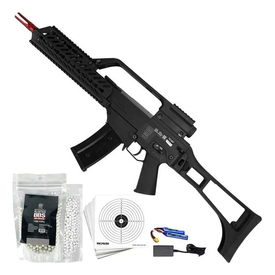 Rifle Airsoft Aeg G36 Keymode Sa-g10 Specna Arms Black 6mm