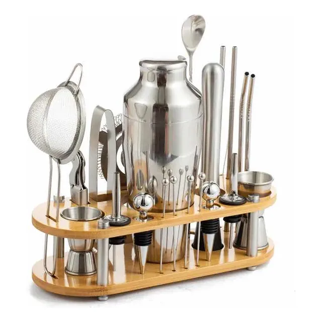 Kit Coctelería Nova 23 Piezas Cocktail Cócteles