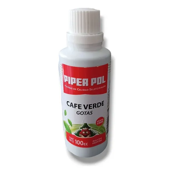 Cafe Verde En Gotas Hierba De Calidad Seleccionada Piper Pol